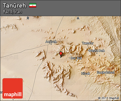 Satellite Map of Tanūreh