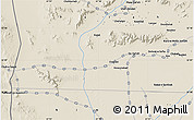 Shaded Relief Map of Ken