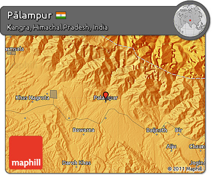 Political Map of Pālampur