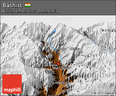 Physical 3D Map of Bashist