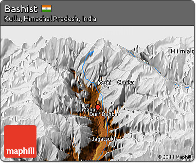 Physical 3D Map of Bashist
