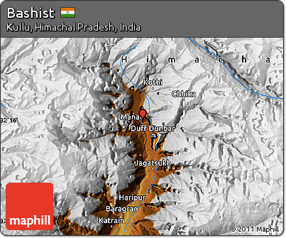 Physical Map of Bashist