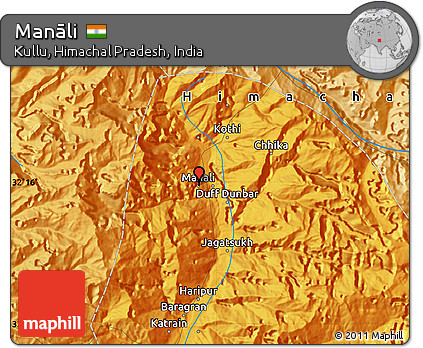 Political Map of Manāli