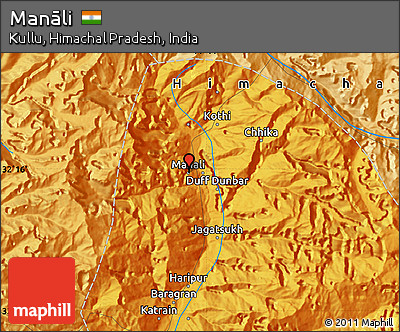 Political Map of Manāli