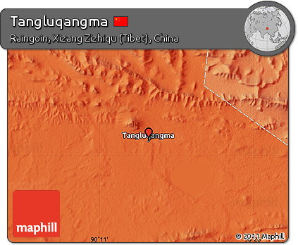 Political Map of Tangluqangma