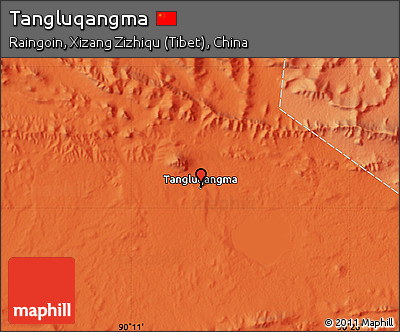 Political Map of Tangluqangma