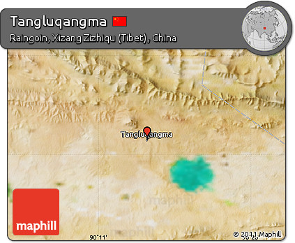 Satellite Map of Tangluqangma
