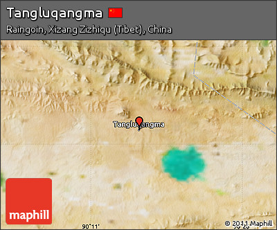 Satellite Map of Tangluqangma