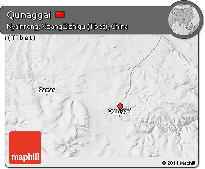 Physical 3D Map of Qunaggai