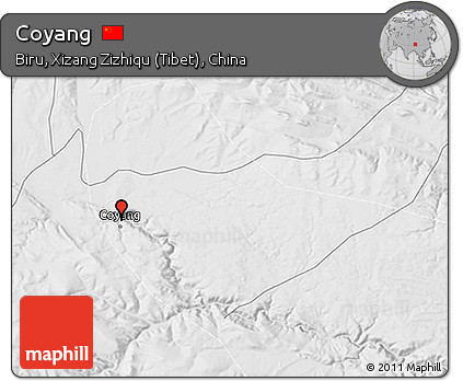 Physical 3D Map of Coyang