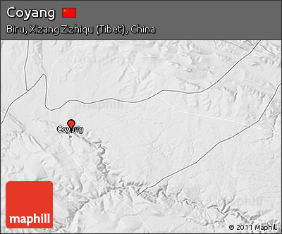 Physical 3D Map of Coyang