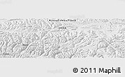 Physical Panoramic Map of the area around 32° 8' 5" N, 94° 25' 30" E
