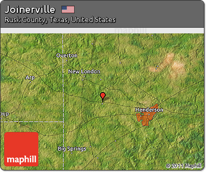 Satellite 3D Map of Joinerville