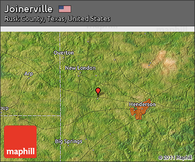 Satellite 3D Map of Joinerville