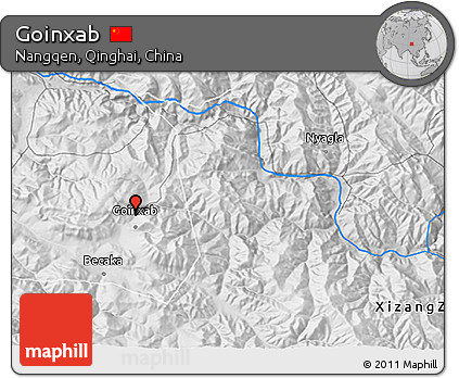 Physical 3D Map of Goinxab