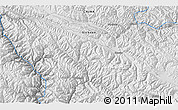 Physical 3D Map of the area around 32° 8' 5" N, 98° 40' 30" E