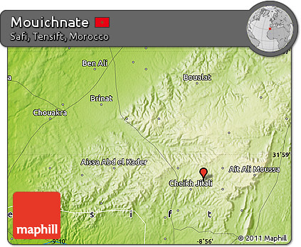 Physical Map of Mouichnate
