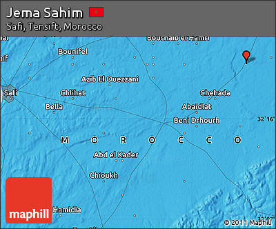 Political Map of Jema Sahim