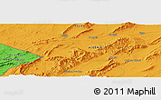 Political Panoramic Map of Sfissifa