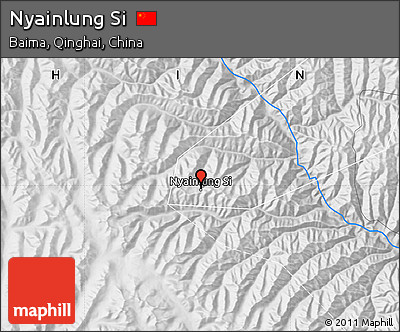 Physical Map of Nyainlung Si