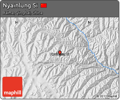 Physical Map of Nyainlung Si