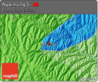 Political Map of Nyainlung Si