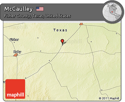 Physical 3D Map of McCaulley