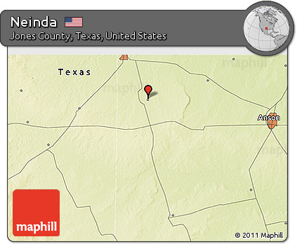 Physical 3D Map of Neinda