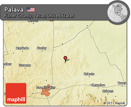 Physical 3D Map of Palava