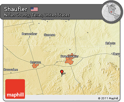Physical 3D Map of Shaufler