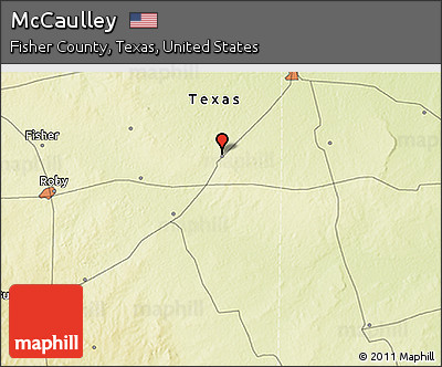 Physical 3D Map of McCaulley