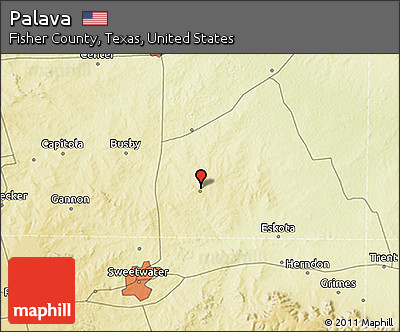 Physical 3D Map of Palava