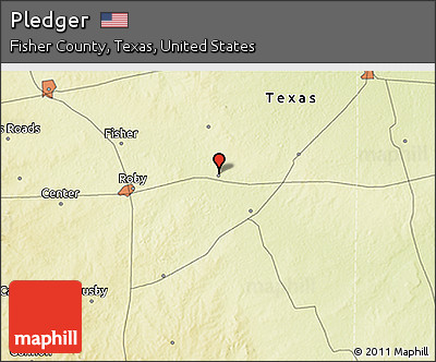 Physical 3D Map of Pledger