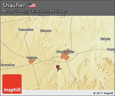 Physical 3D Map of Shaufler