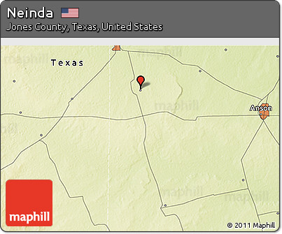 Physical 3D Map of Neinda
