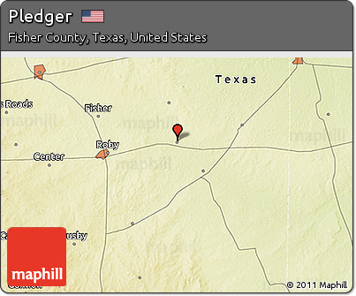 Physical 3D Map of Pledger