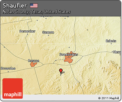 Physical 3D Map of Shaufler
