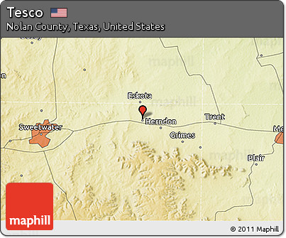 Physical 3D Map of Tesco