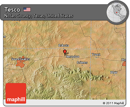 Satellite 3D Map of Tesco