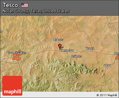 Satellite 3D Map of Tesco