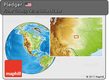 Physical Location Map of Pledger