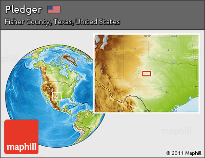Physical Location Map of Pledger