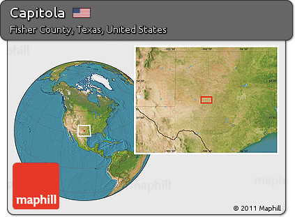 Satellite Location Map of Capitola