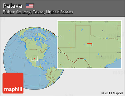 Savanna Style Location Map of Palava