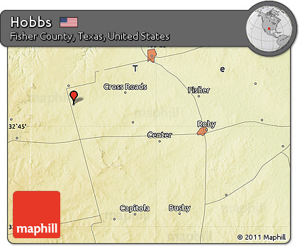 Physical Map of Hobbs