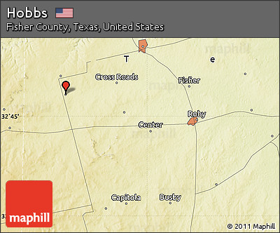 Physical Map of Hobbs