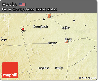 Physical Map of Hobbs