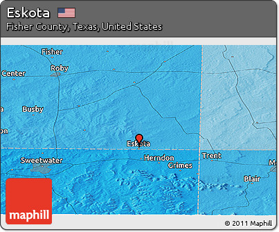 Political Panoramic Map of Eskota