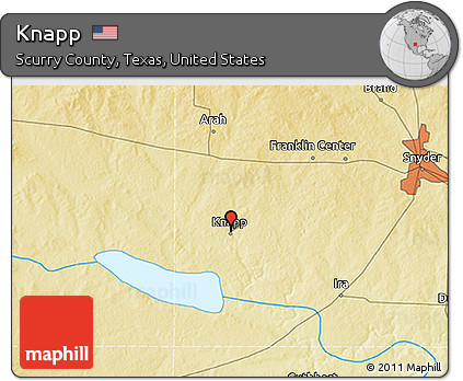 Physical 3D Map of Knapp