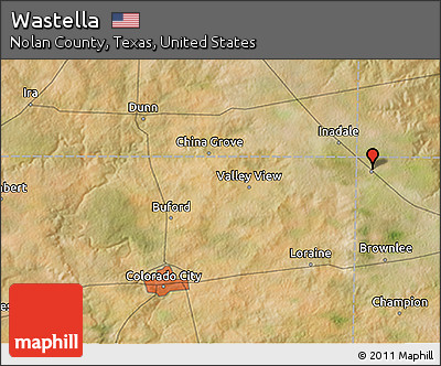 Satellite 3D Map of Wastella